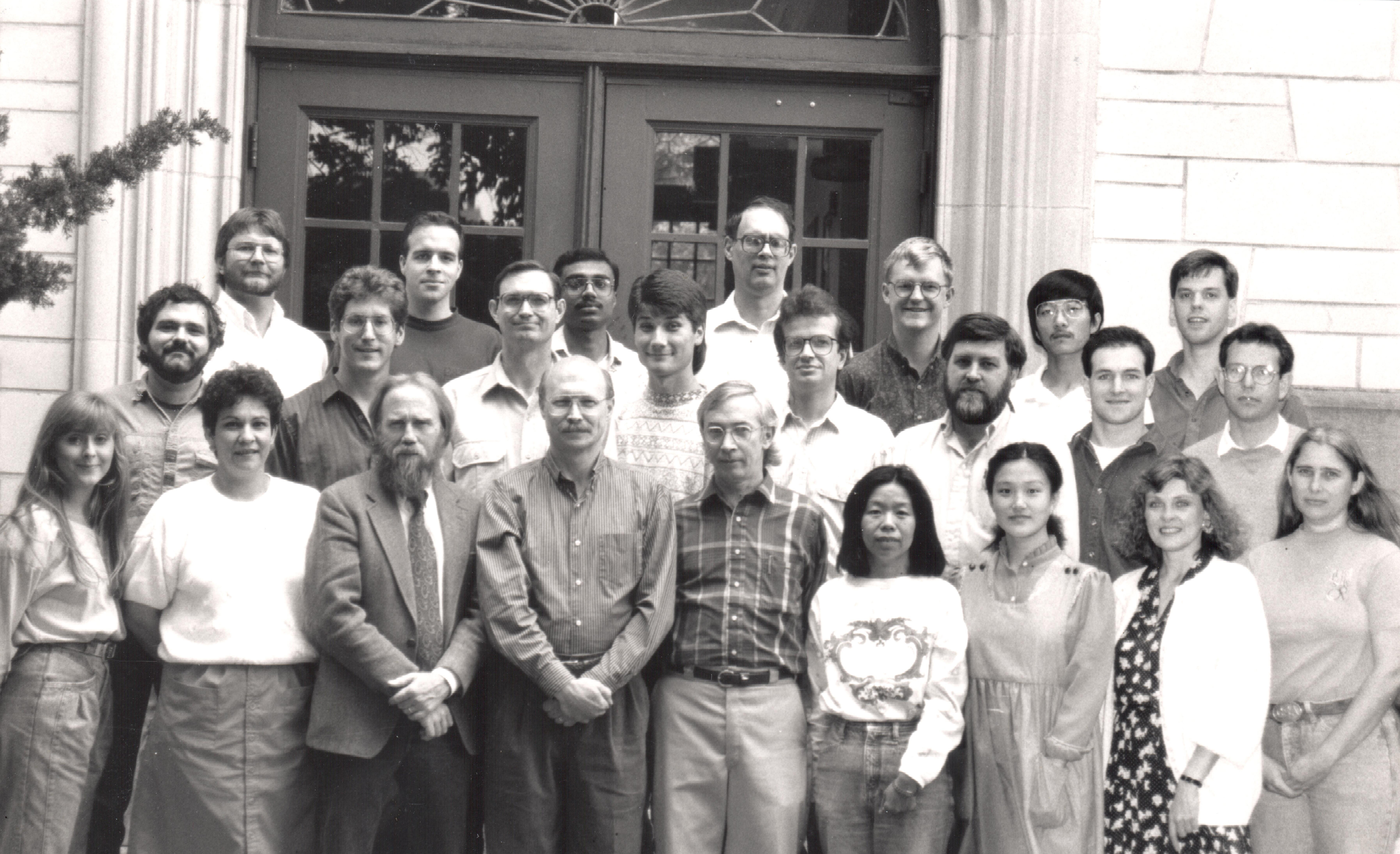 cast staff photo, summer 1992